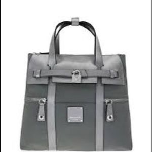Henri Bendel Metallic Large Jet Setter